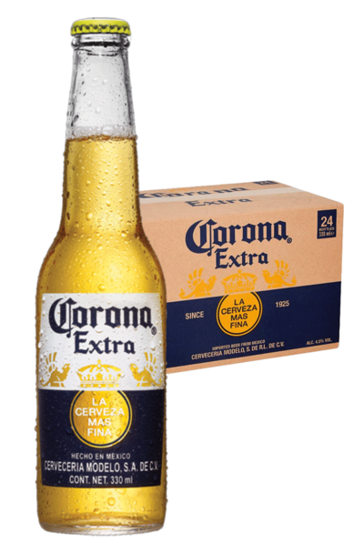 24 x Corona Extra Beer Bottle Case 330ml