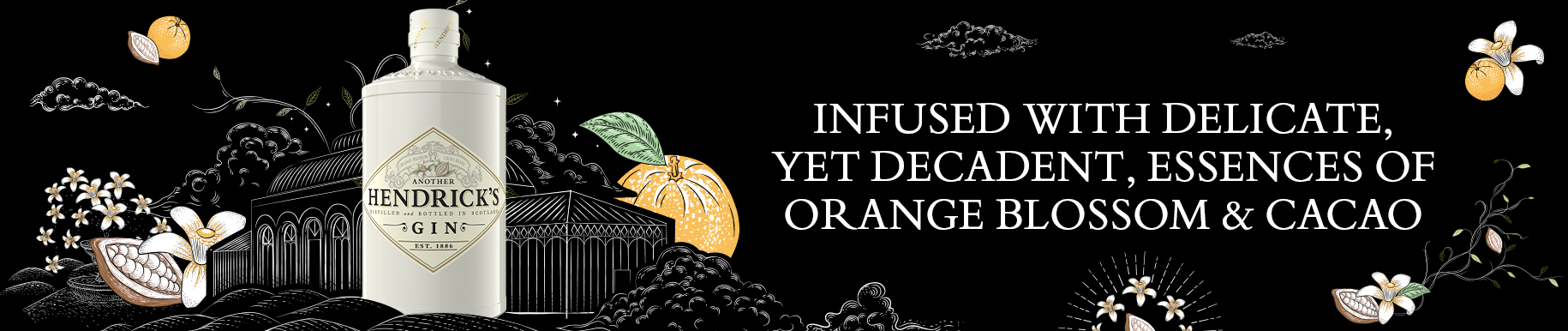 Hendricks brand Second Banner Desktop