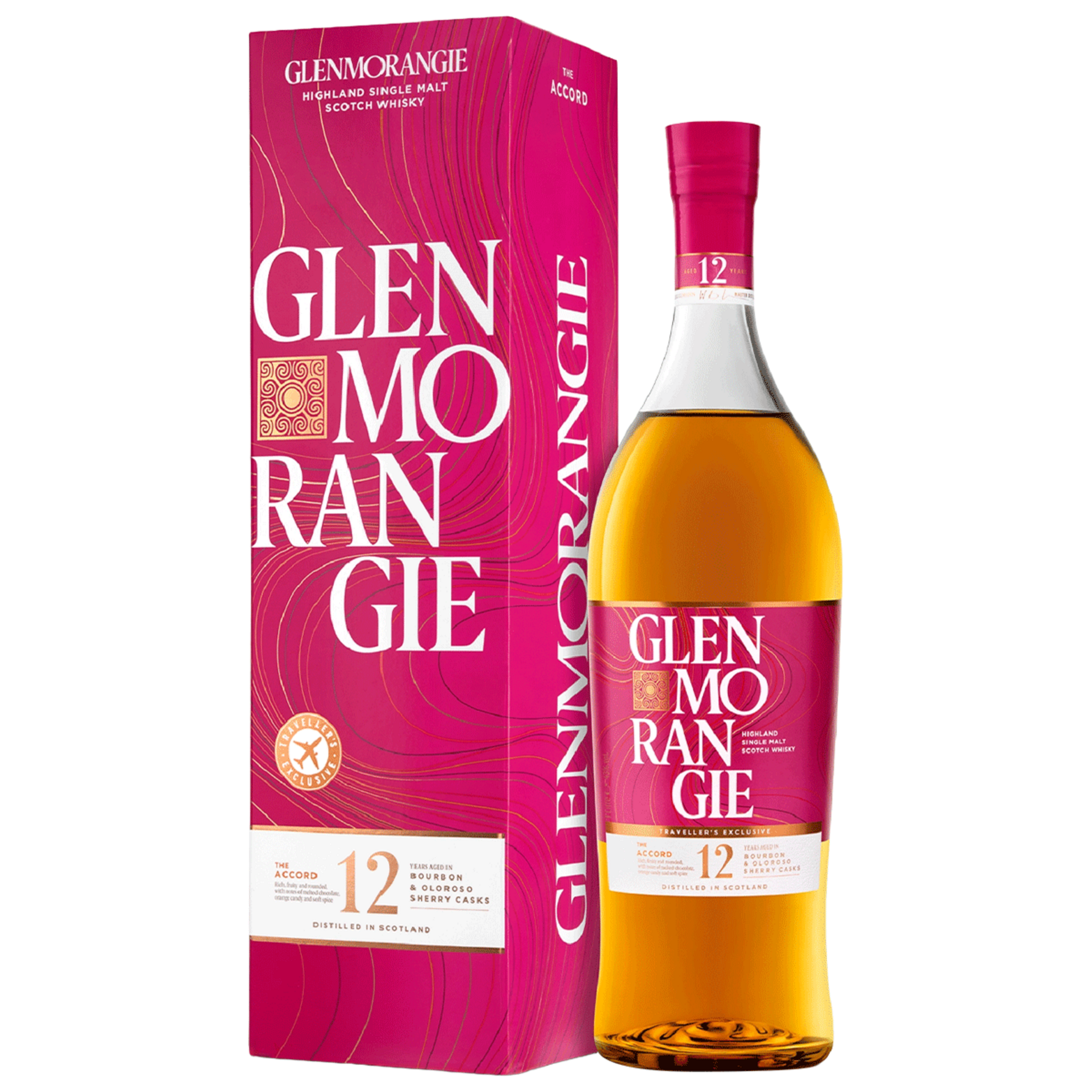 Buy Glenmorangie 12 Years The Accord Single Malt 1L w/Gift Box at