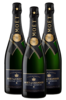 3 x Moet & Chandon Nectar Imperial 750ml
