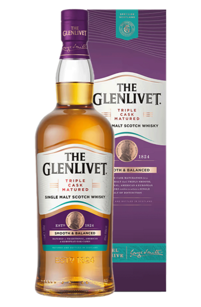 Glenlivet Distiller's Reserve Triple Cask Matured Single Malt 1L w/Gift Box