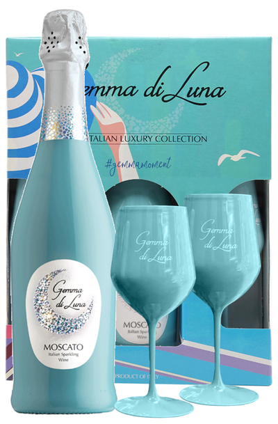 Gemma Di Luna Moscato Spumante 750ml Bottle Giftset