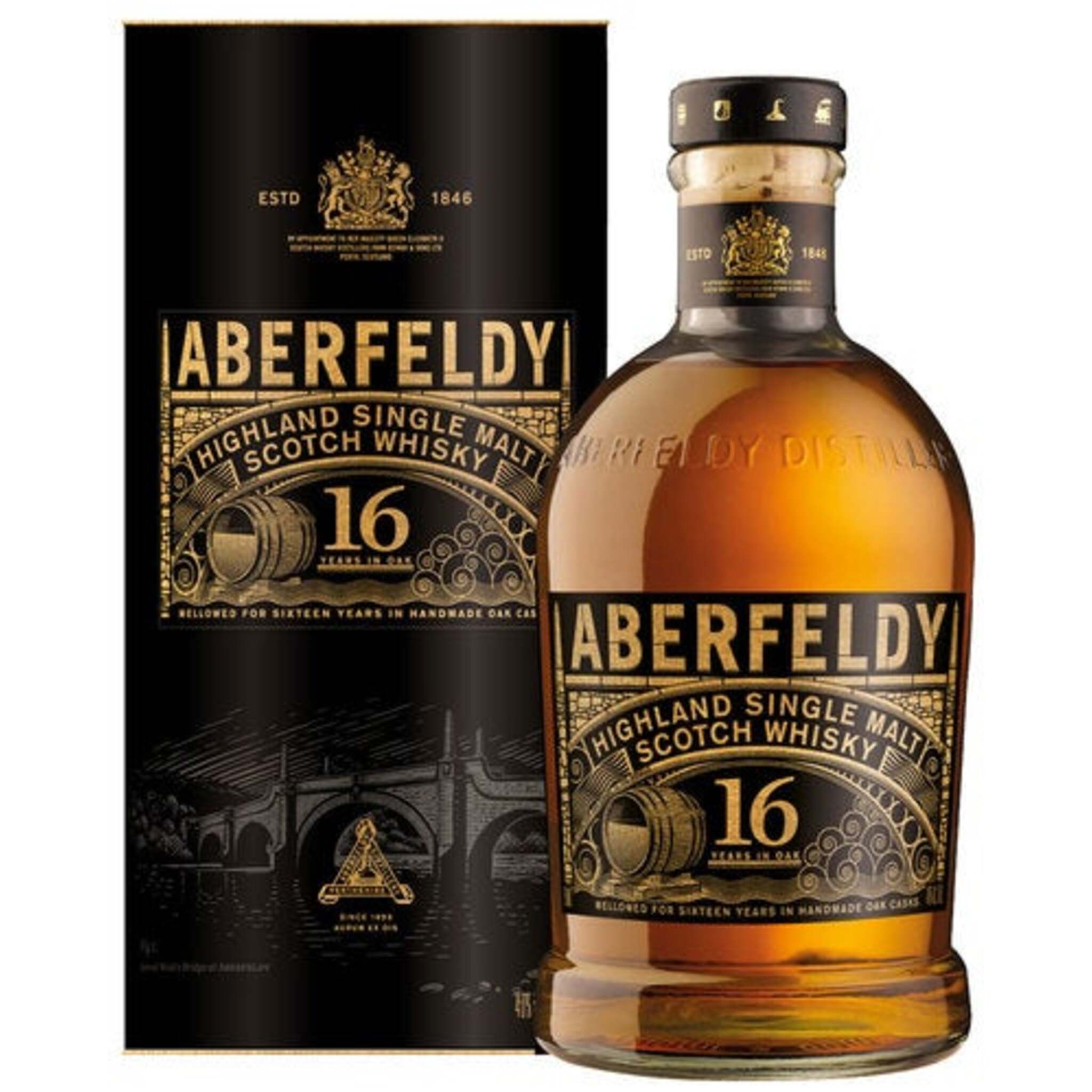 Buy Aberfeldy 16 Year Single Malt 700ml w/ Gift Box at the best