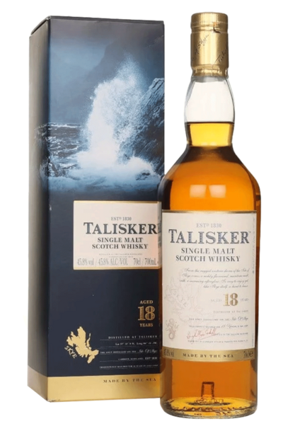 Talisker 18 Year 700ml Bottle with Gift Box