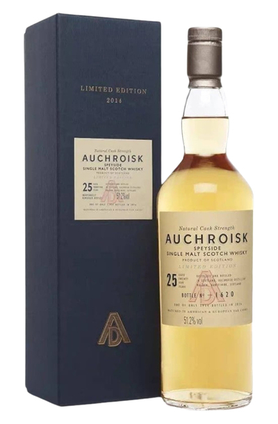 Auchroisk 25 Year 700ml bottle with Gift Box