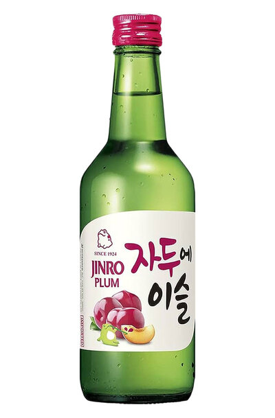 Jinro Plum Soju 360ml Bottle