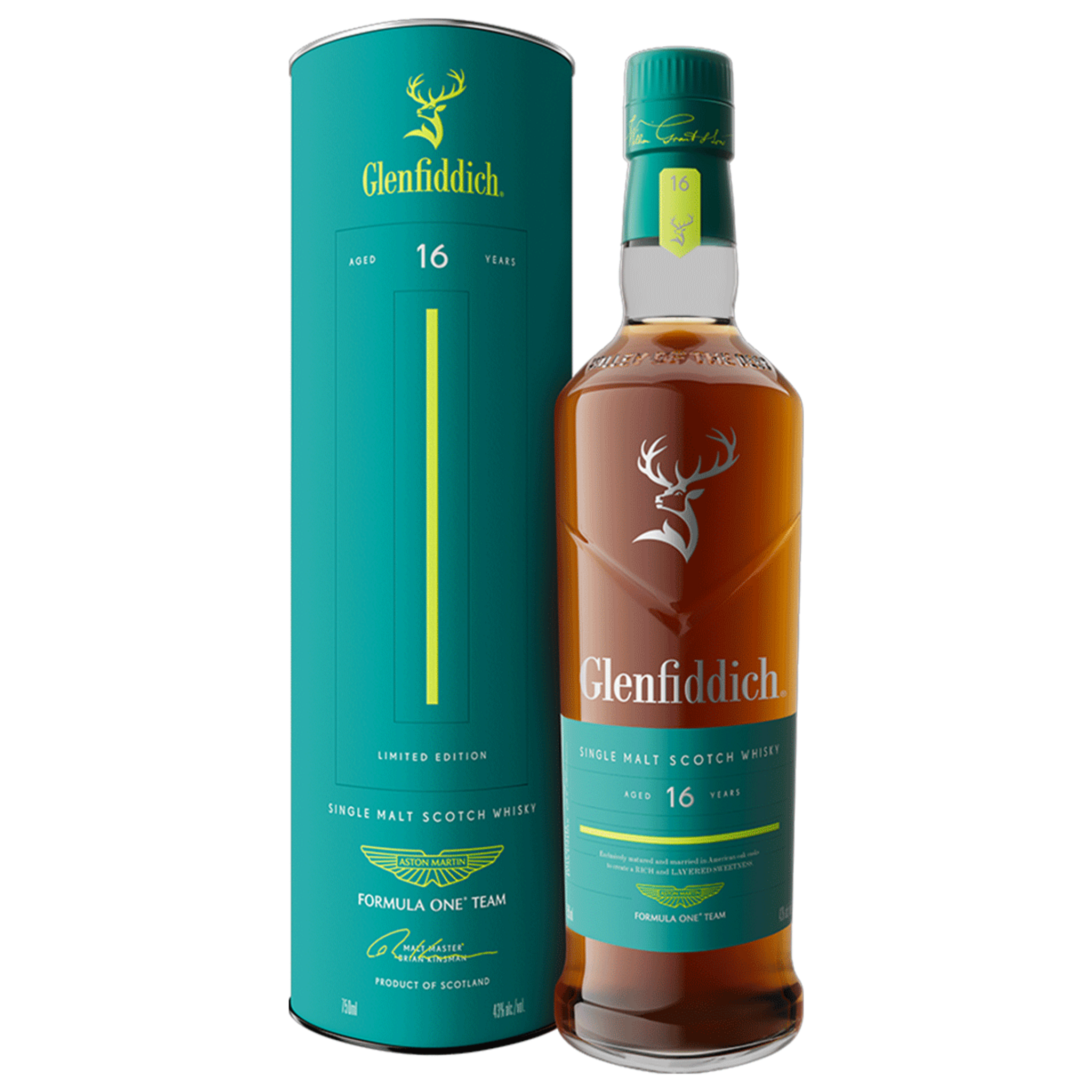 Buy Glenfiddich 16 Year Aston Martin Formula One Edition Single