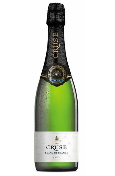 Cruse Blanc de Blancs Brut NV bottle
