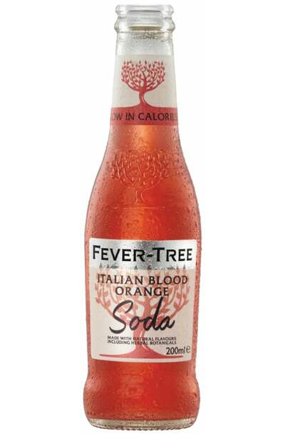 Fever-Tree Italian Blood Orange Soda Bottle Case 200ml Bottle