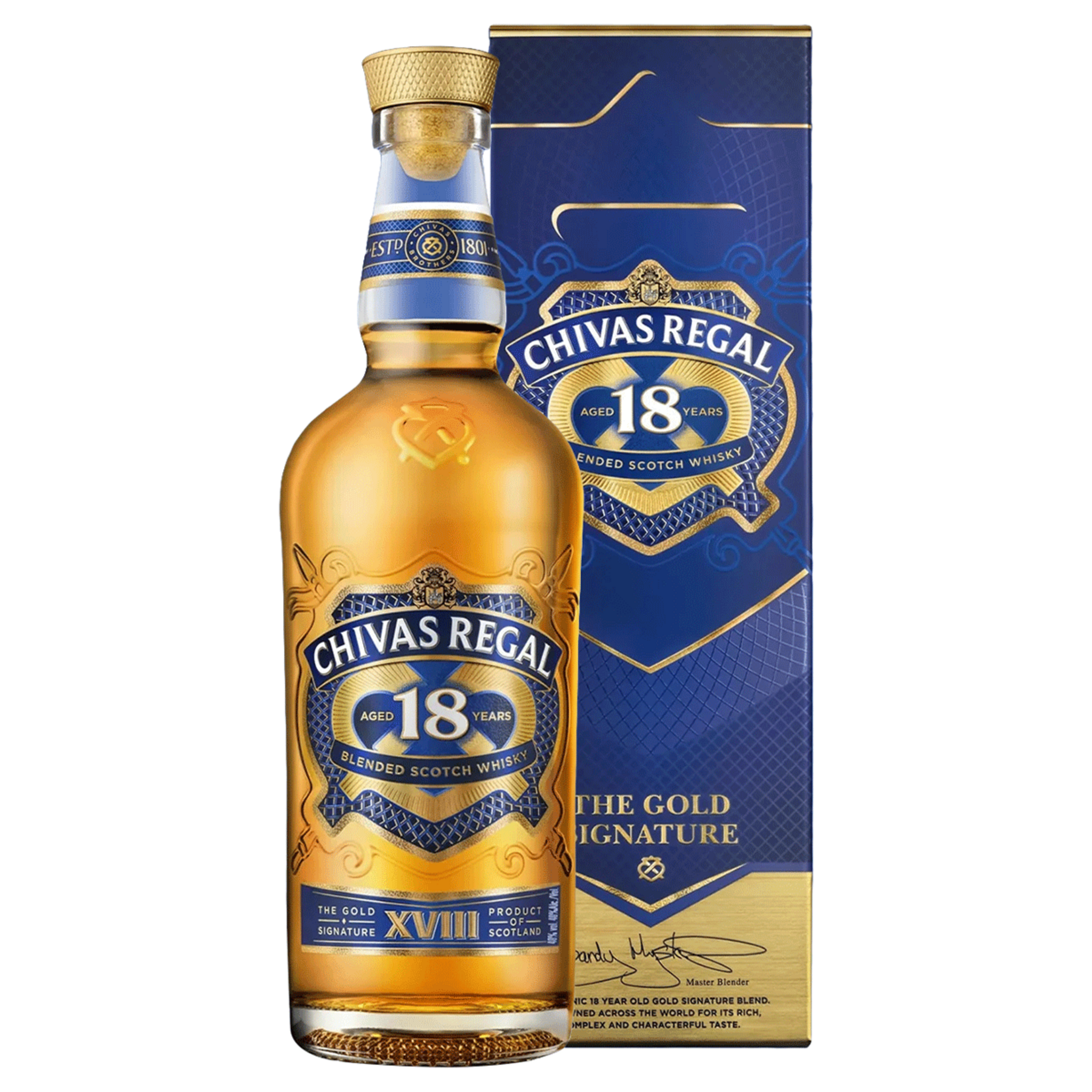 Buy Chivas Regal 18 Year Whisky 1L w/Gift Box at the best price