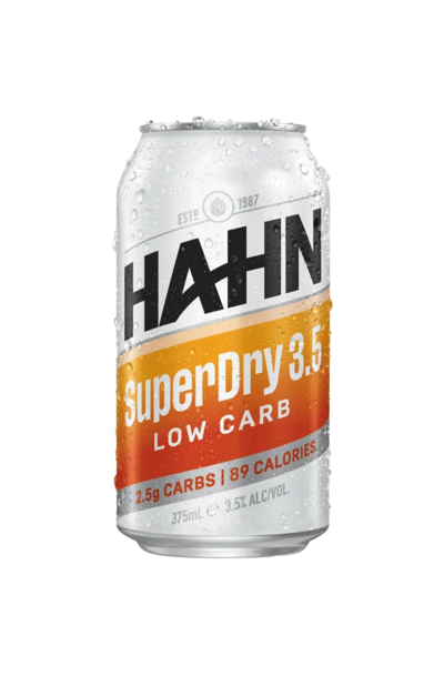 Hahn SuperDry 3.5 Beer Can 375ml