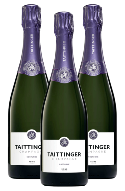 3 x Taittinger Nocturne Sec 750ml