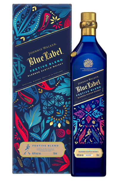 Johnnie Walker Blue Label Diwali Festive Blend Limited Edition 750ml Bottle with Gift Box