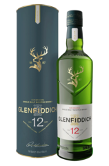 Glenfiddich 12 Year Single Malt 700ml Bottle with Gift Box
