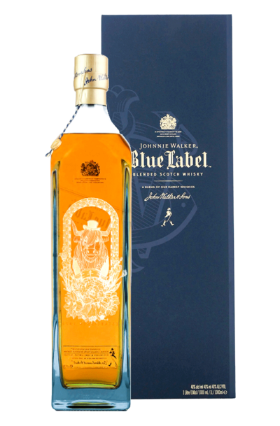 Johnnie Walker Blue Zodiac Ox 1L w/ Gift Box