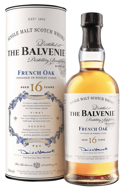 Balvenie 16 Year Old French Oak Single Malt 700ml Bottle with Gift Box