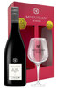 McGuigan The Shortlist Grenache Shiraz Mourvedre 750ml Festive Gift Pack with Wine Glass