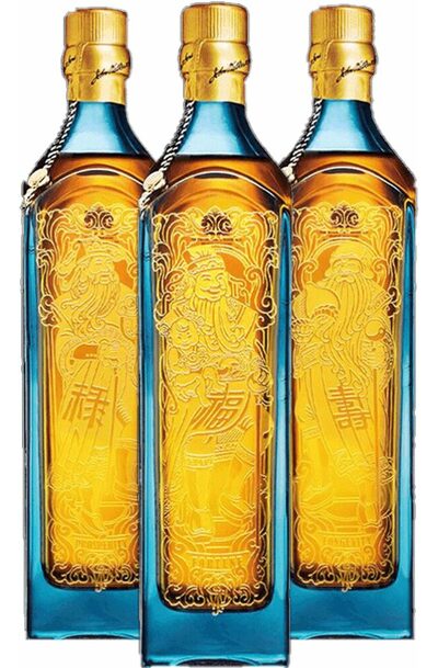 Johnnie Walker Blue Three Gods 1L Bottle only
