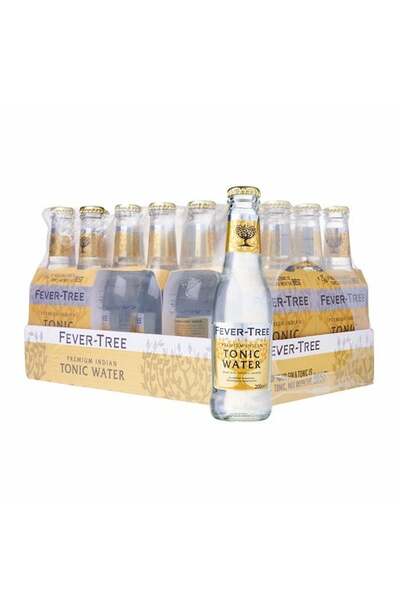 24 x Fever-Tree Indian Tonic Water Bottle Case 200ml