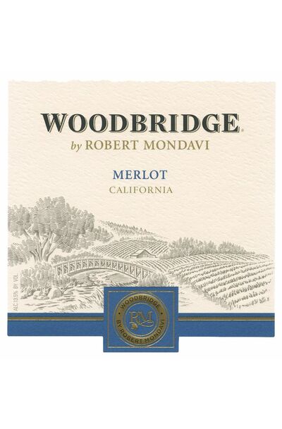 Woodbridge Merlot Front Label