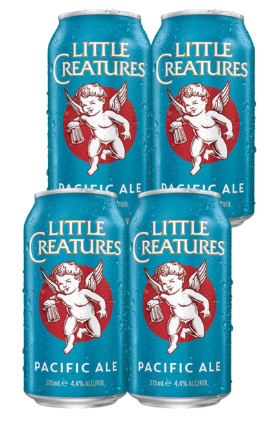 4 x Little Creatures Pacific Ale Can 375ml