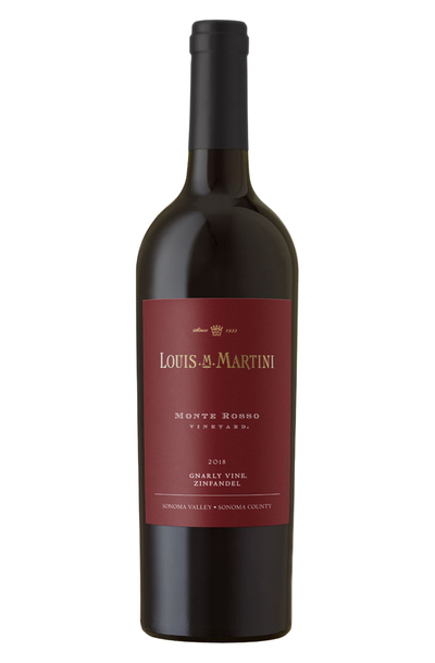 Louis M Martini Monte Rosso Vineyard Gnarly Vine Zinfandel 2018 750ml