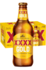 24 x XXXX Gold Beer Bottle 375ml