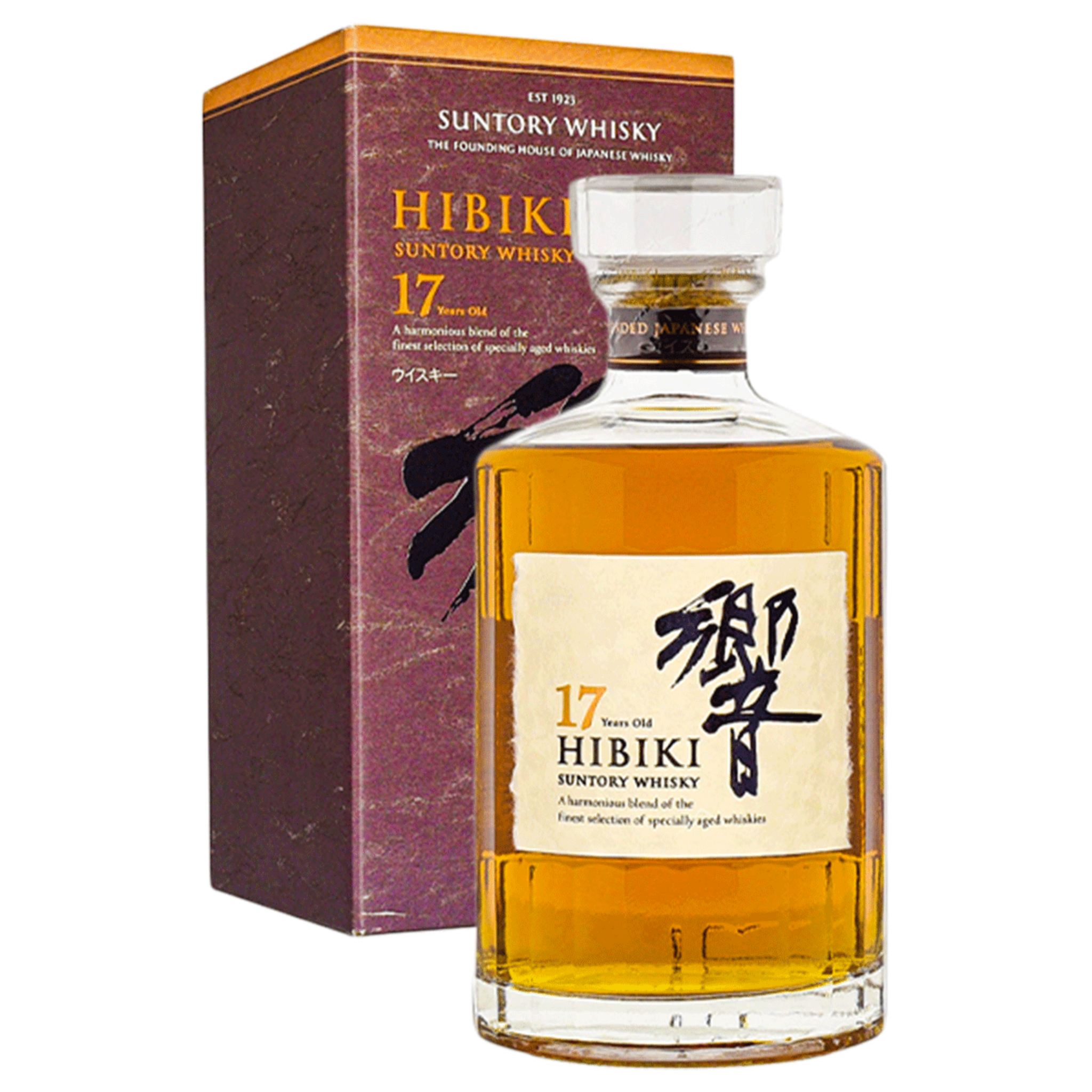 Buy Hibiki Japanese Harmony 17 Years 700ml w/ Gift Box at the best