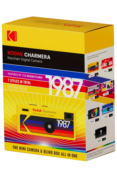 Redemption Kodak Charmera 1987 Keychain Digital Camera Blind Box