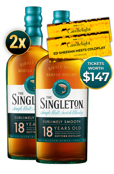 2x Singleton 18 w/ 2x Free Candlelight Tickets