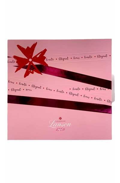 Lanson Champagne Rose Giftset