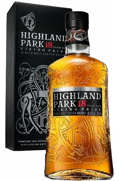 Highland Park 18 Years Viking Pride Single Malt 700ml Bottle with Gift Box