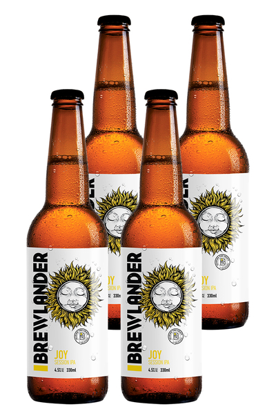4 x Brewlander Joy Session IPA Bottles Pack 330ml