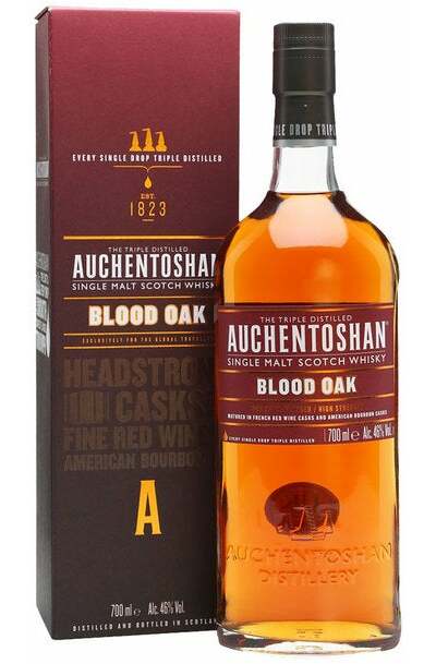 Auchentoshan Blood Oak 14 Year Single Malt 1L With Gift Box