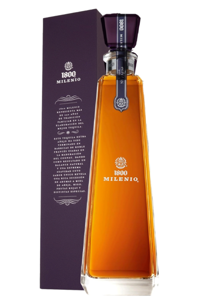 1800 Milenio Tequila 750ml Bottle with Gift Box