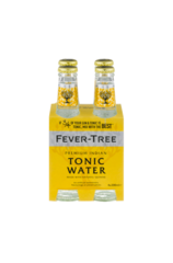 4 x Fever-Tree Indian Tonic Water Bottle 200ml