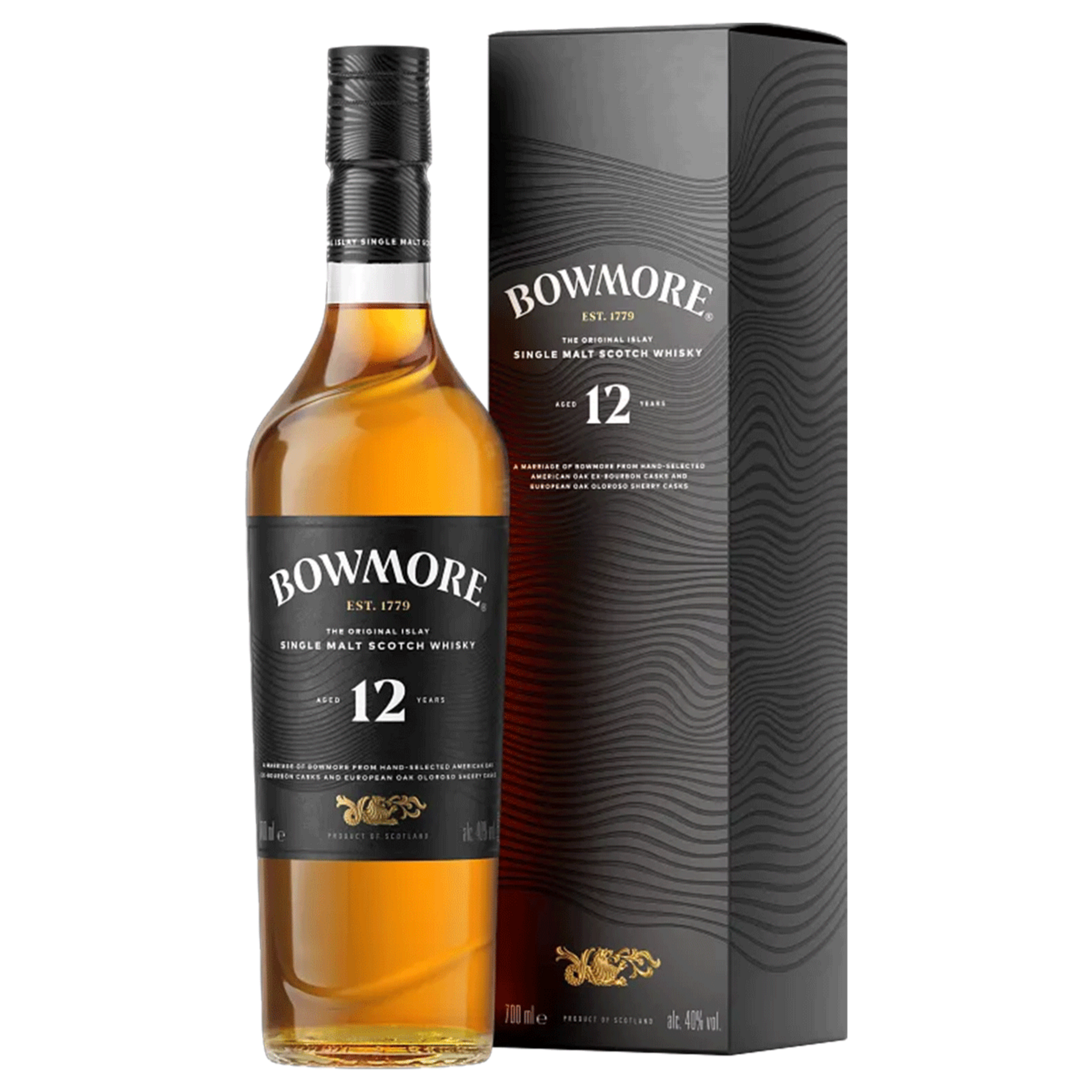 Buy Bowmore 12 Year 700ml w/Gift Box at the best price - Paneco