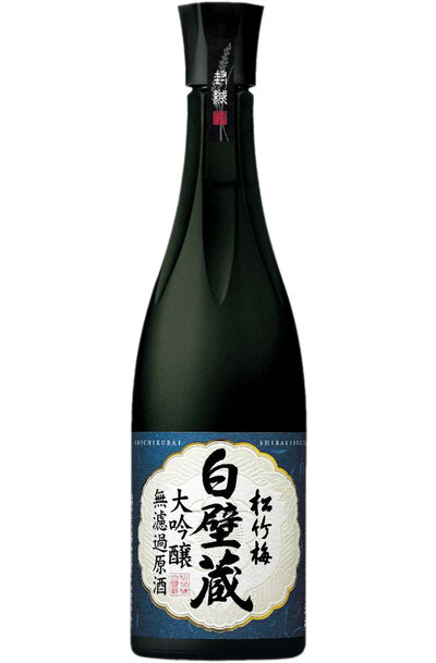 Sho Chiku Bai Shirakabegura Daiginjo Muroka Genshu Sake 640ml