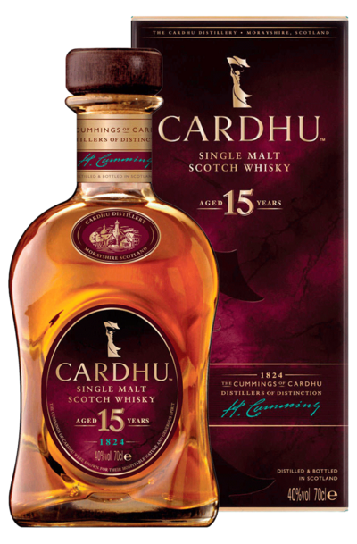 Cardhu 15 Year 700ml Bottle with Gift Box