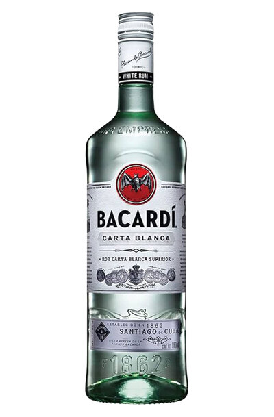 Bacardi Carta Blanca (White) 980ml Bottle