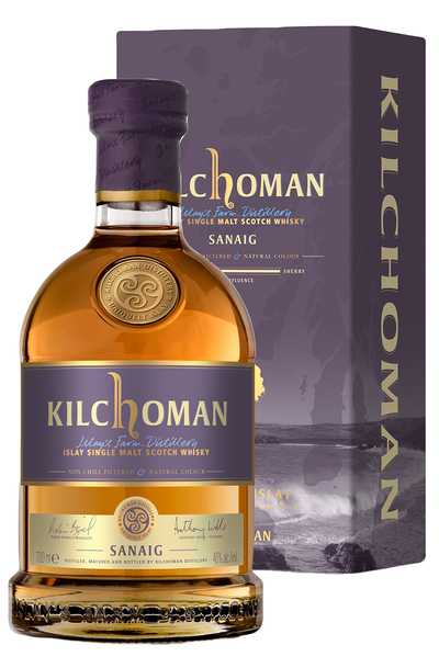 Kilchoman Sanaig 700ml with Gift Box