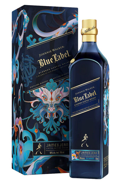 Johnnie Walker Blue Label Year of the Dragon 2024 Limited Edition 750ml with Gift Box