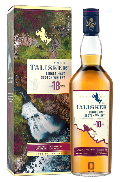 Talisker 18 Year 700ml Bottle with Gift Box