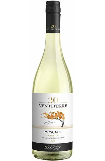 Zonin 20 Ventiterre Moscato Veneto IGT 750ml