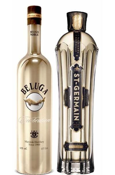 Beluga Celebration & St Germain Elderflower set