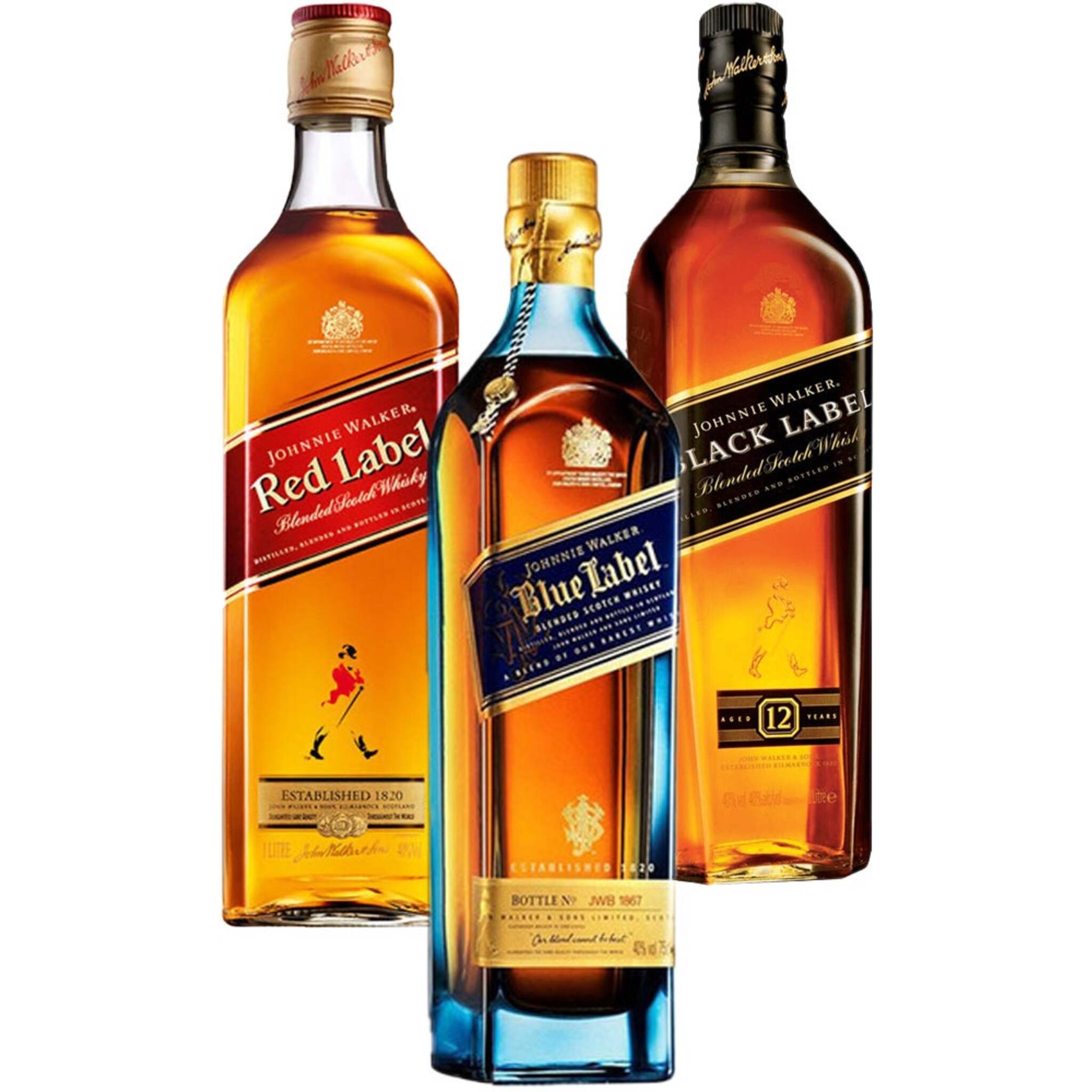Buy Santa's X-tra Special Johnnie Walker Set - XL (Red, Black and