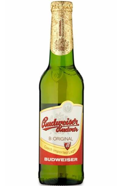 Budweiser BUDVAR Beer Bottle 330ml