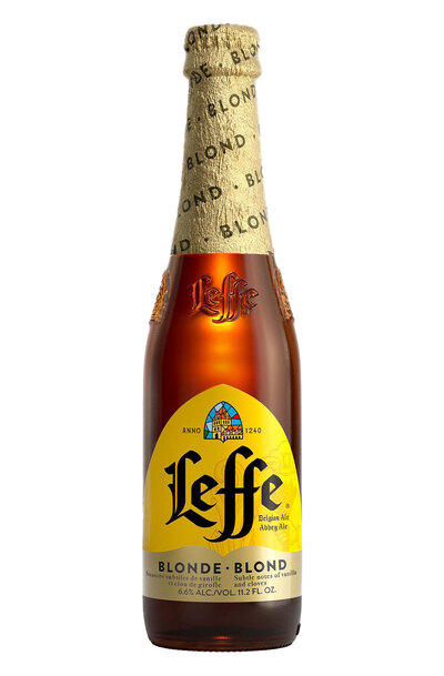 Leffe Blonde Beer Bottle 330ml
