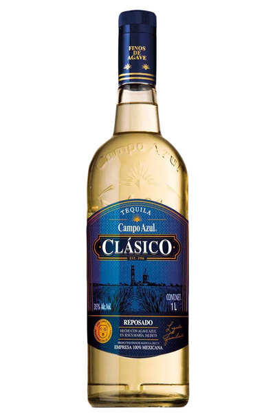 Campo Azul Tequila Clasico Reposado 1L Bottle