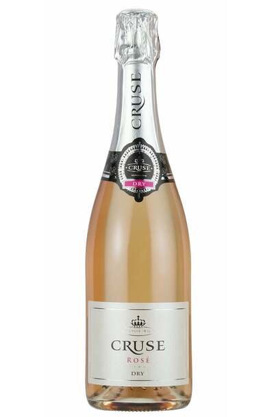 Cruse Brut Rose bottle